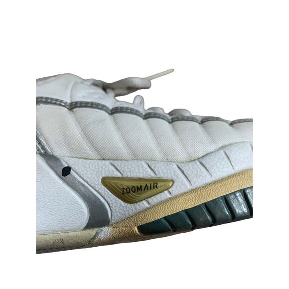 Nike Air Zoom Women’s Size 7 White Sneakers Laced y2k 90's Chunky Seinfeld - Picture 11 of 12